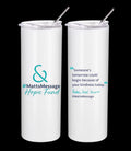 20oz Matts Message Tumbler